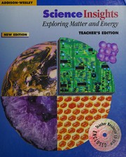 Front cover of Teacher's Edition (Science Insights Exploring Matter and Energy) by Michael A. DiSpezio