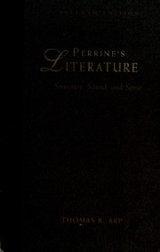 Cover of Perrine's Literature--Structure, Sound, and Sense--Seventh Edition by Thomas R. Arp