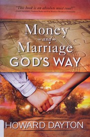 Front cover of Money & marriage God's way by Howard Lape Dayton