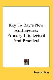 Cover of Key to Ray's new arithmetics by Joseph Ray