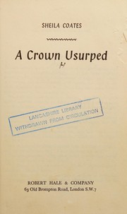Cover of A Crown Usurped by Charlotte Lamb
