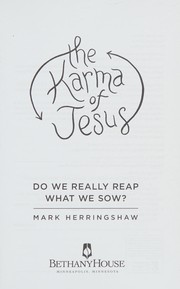 Front cover of The karma of Jesus by Mark Herringshaw