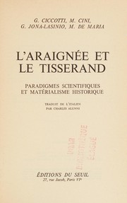 Front cover of L'araignée et le tisserand by G. Ciccotti