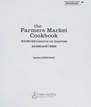 Front cover of Farmers Market Cookbook by Julia Shanks