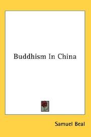 Cover of Buddhism in China by Samuel Beal