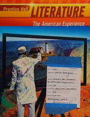 Front cover of Prentice Hall Literature -- The American Experience by Grant P. Wiggins