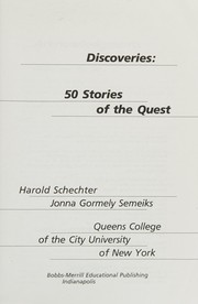 Cover of Discoveries by Harold Schechter
