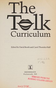 Cover of The Talk curriculum by David W. Booth