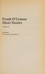 Cover of Frank O'Connor short stories by Frank O'Connor