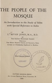 Cover of The people of the mosque by L. Bevan Jones
