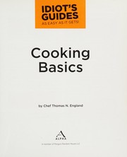 Cover of Cooking basics by Thomas N. England