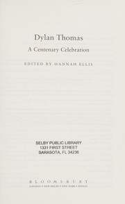 Cover of Dylan Thomas by Hannah Ellis