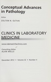 Front cover of Conceptual Advances in Pathology, an Issue of Clinics in Laboratory Medicine by Zoltan Oltvai