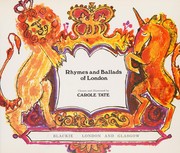 Front cover of Rhymes and ballads of London by Carole Tate