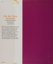 Front cover of On the Farm/Poems by Lee B. Hopkins