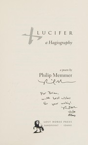 Cover of Lucifer, a hagiography by Philip Memmer