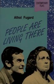 Front cover of People are living there by Athol Fugard
