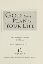 Cover of God has a plan for your life by Charles F. Stanley