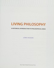 Front cover of Living Philosophy by Lewis Vaughn