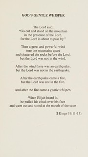 Cover of A Longing Heart Hears, God's Gentle Whisper by Denise George