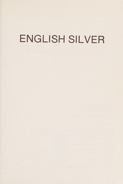Cover of English silver by Judith Banister