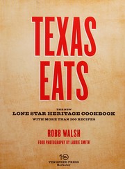 Cover of Texas eats by Robb Walsh