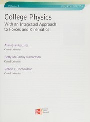 Front cover of College physics by Alan Giambattista