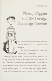 Front cover of Nanny Piggins and the runaway lion by R. A. Spratt