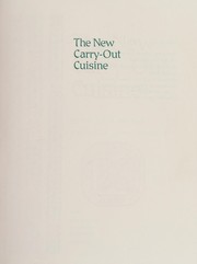 Cover of The new carry-out cuisine by Phyllis Méras