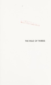 Front cover of Rule of Thirds by Chantel Guertin