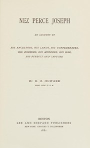 Cover of Nez Percé Joseph by Oliver Otis Howard