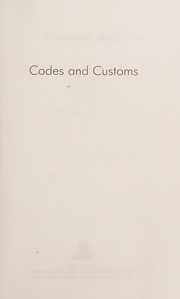Cover of Codes and customs by Roberta Kevelson