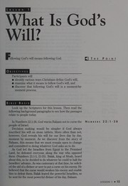 Front cover of Discovering Gods Will for Life by Group Publishing Inc
