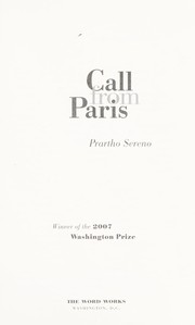 Cover of Call from Paris by Prartho Sereno