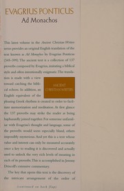 Cover of Evagrius Ponticus by Jeremy Driscoll