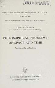 Cover of Philosophical Problems of Space and Time by Adolf Grünbaum