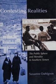 Cover of Contesting realities by Susanne Dahlgren