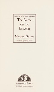 Front cover of The name on the bracelet by Margaret Sutton