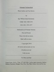 Front cover of Vietnam unclassified by William James Kazlausky