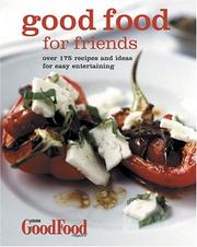 Front cover of Good Food for Friends by Orlando Murrin