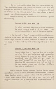 Cover of Extracts from Noah's diary by Martin Bodek