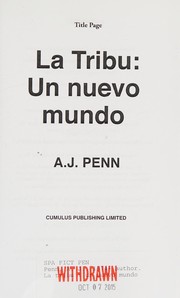 Front cover of Un nuevo mundo by A. J. Penn