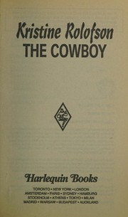 Cover of The Cowboy by Kristine Rolofson