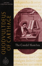 Front cover of De symbolo by Quodvultdeus Bishop of Carthage