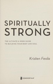Front cover of Spiritually strong by Kristen Feola