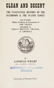 Cover of Clean and decent by Lawrence Wright