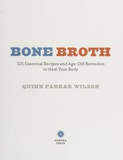 Front cover of Bone broth by Quinn Farrar Wilson