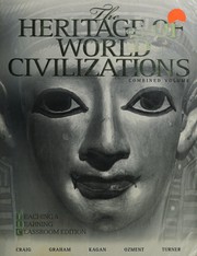 Cover of The heritage of world civilizations by Albert M. Craig