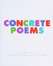 Cover of Concrete Poems by Yvonne Pearson