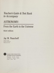 Cover of Astronomy Earth Universe by Pasacho
